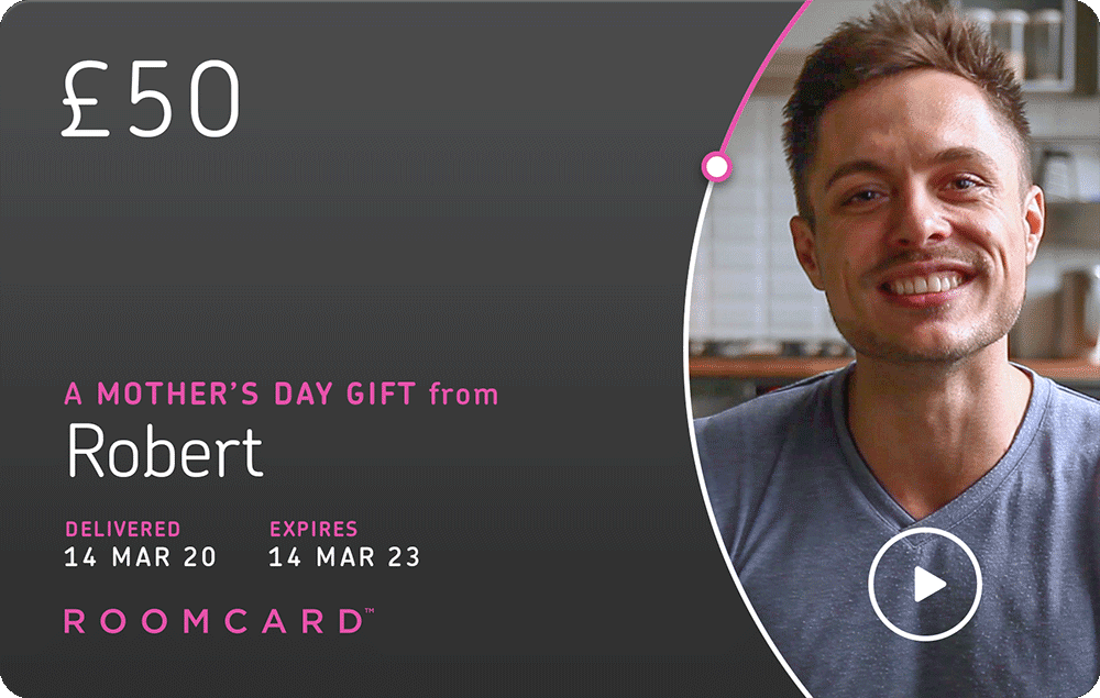 Mothers Day Roomcard from Rob